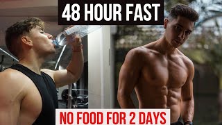 Fasting for 48 HOURS| I LOST 6 lbs in 2 DAYS!