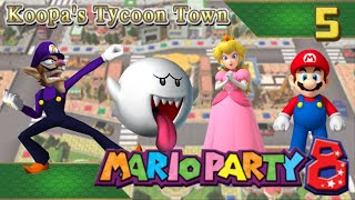 Mario Party 8 Party Tent #5 Koopa's Tycoon Town