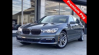 2016 BMW 750i xDrive 4.4L Turbo V8 AWD For Sale Walk-Around Quick Tour at Carmel Motors Indy