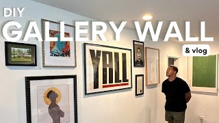 How to create a simple gallery wall at home | New olive tree