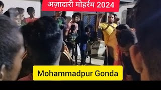 मोहर्रम 2024 अज़ादारी मोहम्मदपुर गोण्डा यूपी