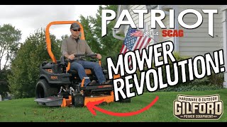 Scag Patriot Zero-Turn Lawn Mower 27 HP Briggs CXi - Hero Deck 61" | Gilford Hardware