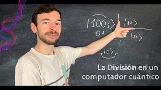 La división en un computador cuántico