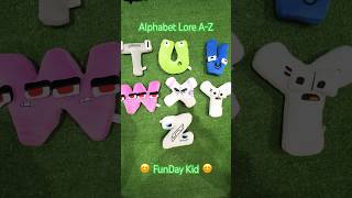 Alphabet Lore Song | A-Z | Learn ABC | #shorts | #fundaykid | #fundayfamily