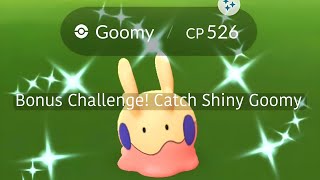 Brand New Shiny Debut "GOOMY" in Pokemon Go