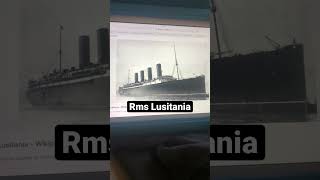 Rms Lusitania whistle