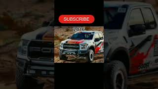 evolution of Ford  raptor |2010~2023|#shorts