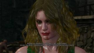 [Witcher3] 와일드 헌트 위쳐3 149 지부 미녀삼총사 프린질라 필리파 마가리따와 1대1 면담