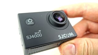 Распаковка, обзор комплектации экшн камеры SJCAM SJ4000 Wi Fi Часть 2