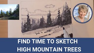 How to find time to sketch blog 106