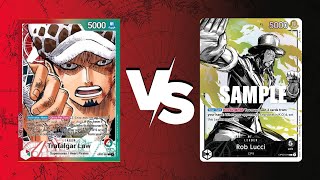 Exciting Finals! RG Law vs Black Lucci Tournament Match - One Piece Card Game (TCG)