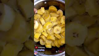 COOK WITH ME: How To Make Plantain Pottage #shorts | Rich and Healthy Nigerian Plantain Pottage