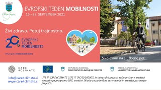 Skorajšnji pričetek Evropski tedna mobilnosti pozdravljamo tudi v občini Sevnica