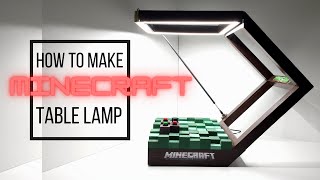 Minecraft design table lamp. How to make it?