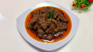 RESEP DAN CARA MEMASAK RENDANG DAGI SAPI EMPUK | MENU LEBARAN