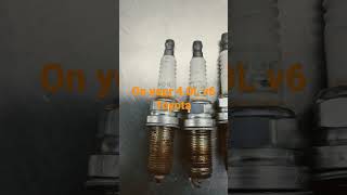 Spark plug service on a Tacoma 4.0L  #shorts #toyota #howto #repair