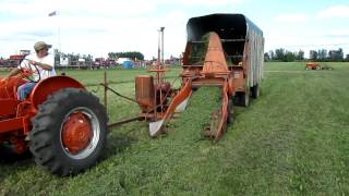 Orange Spectacular 2012 Allis Chalmers WD45 with chopper