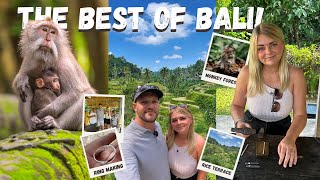 Best things to do in Ubud Bali, Ring making and Monkey forest.