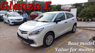 Toyota Glanza E variant | base variant 2022 |only 6.60 lakh | value for money💰I exterior & interior