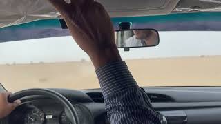 On the N1 Desert Highway going to Zouerate from Sfariyat in the Tiris Zemmour Region, Mauritania.