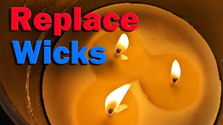 How To Replace Wicks on 3 Wick Bath & Body Candles