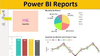 1.5 How to create Line Chart in Power BI | Power BI Tutorials for Beginners