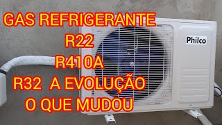 GAS R32 , GAS REFRIGERANTE R410A O QUE REALMENTE MUDOU EM RELAÇÃO AO GAS R22 / GAS REFRIGERANTE R32