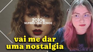 TODA MÚSICA TOP 1 DOS ANOS 2000 - REACT | Cortes da Bel