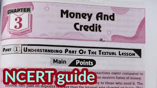 10th class social economics 3rd chapter money and credit question& answers guide NCERT