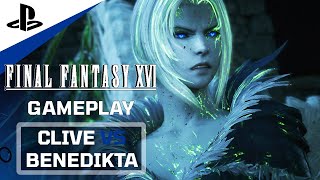 FINAL FANTASY 16 Gameplay CLIVE vs BENEDIKTA | PS5