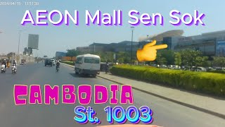 Angtaminh to Aeon Mall Sen Sok in Phnom Penh City of Cambodia