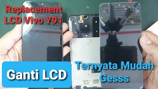 Cara Ganti LCD VIVO Y91 | How To Replacement LCD Vivo Y91