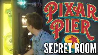 Inside Pixar Pier’s SECRET ROOM | Disney California Adventure