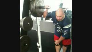 7 Weeks out legs Workout Squat, Press Triple Sets 9 18 09