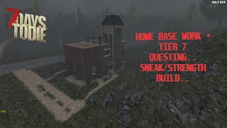 🔴 LIVE: 7 Days to Die - Horde Base Work - #7d2d #7daystodie