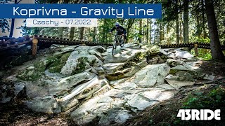 Koprivna Bike Park - Gravity Line - Full run - 07.2022