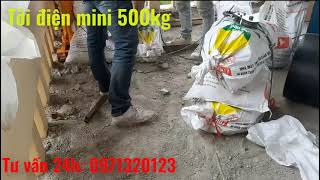 Tời điện xây dựng , tời điện mini 200kg 300kg 500kg, tời điện cẩu xoay 360, giá bán tời điện mini