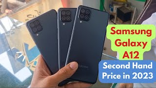 Samsun galaxy A12 price in pakistan Galaxy A12 used price