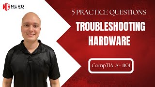 CompTIA A+ - 220-1101 - Domain 5.2 - Practice Questions - Troubleshooting Hardware