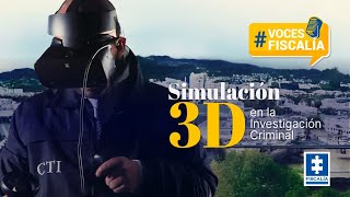 Simulación 3D en la investigación criminal