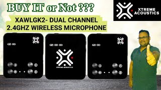 Xtreme Acoustics | XAWLGK2 - Dual Channel Wireless  Microphone | test & review