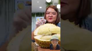 Trái sầu riêng khổng lồ và người diễn cũng rất khồ lổng #mukbang #durian #duriantraveler #saurieng