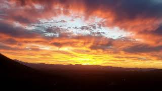 Ride through Gates Pass at Sunset