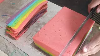 RAINBOW ROLL CAKE