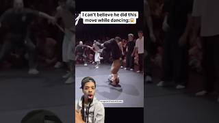 I can’t believe he did this while dancing :