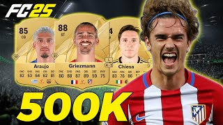 TIME META DE 500K! O MELHOR PÓS ATUALIZAÇÃO Ultimate TeamEA FC 25