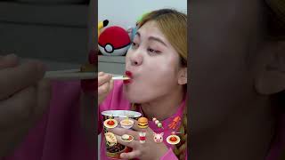 중식 요리 한입 먹방! Korean Black Noodles EATING SHOW Food MUKBANG #shorts |  HIU 하이유