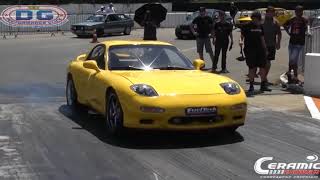 Rx7 com Motor Rotativo, rasgando os 201mts do Velopark em 6.492 á 178km/h !