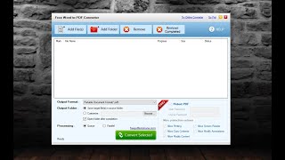 Free Word to PDF Converter 4