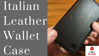 Italian Leather Wallet Case for iPhone by Archaz!